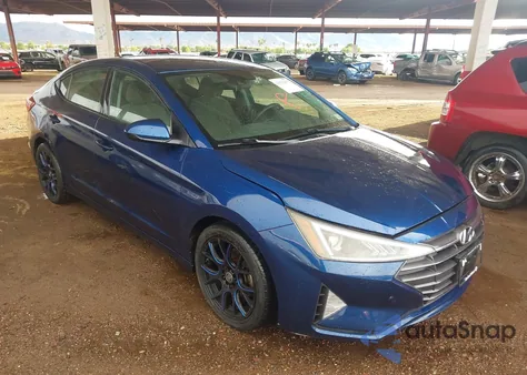 2019 Hyundai Elantra Sel из США, поврежденный, VIN 5NPD84LF5KH449049